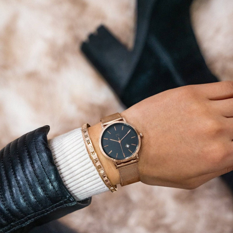 Montre Petite Marie ~ RoseBlack