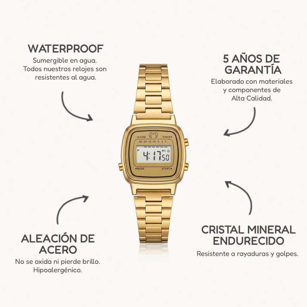 Reloj Vintage Mini ~ GoldPassion - LePetiteMarie