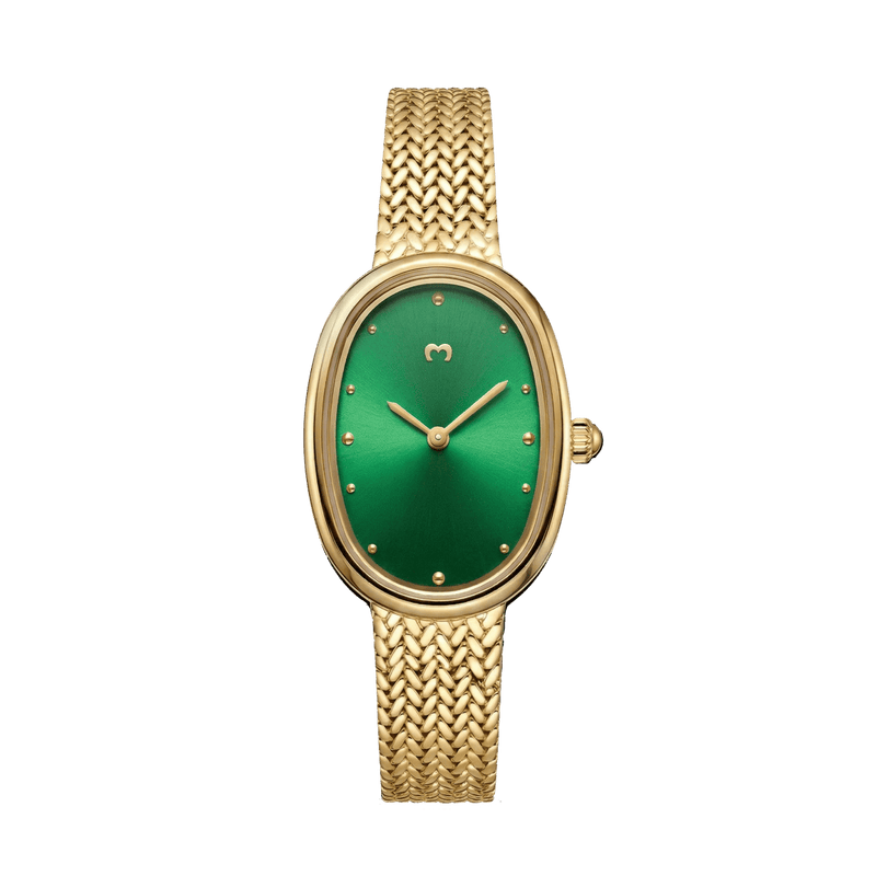 Montre Vintage Royale ~ GoldGreen