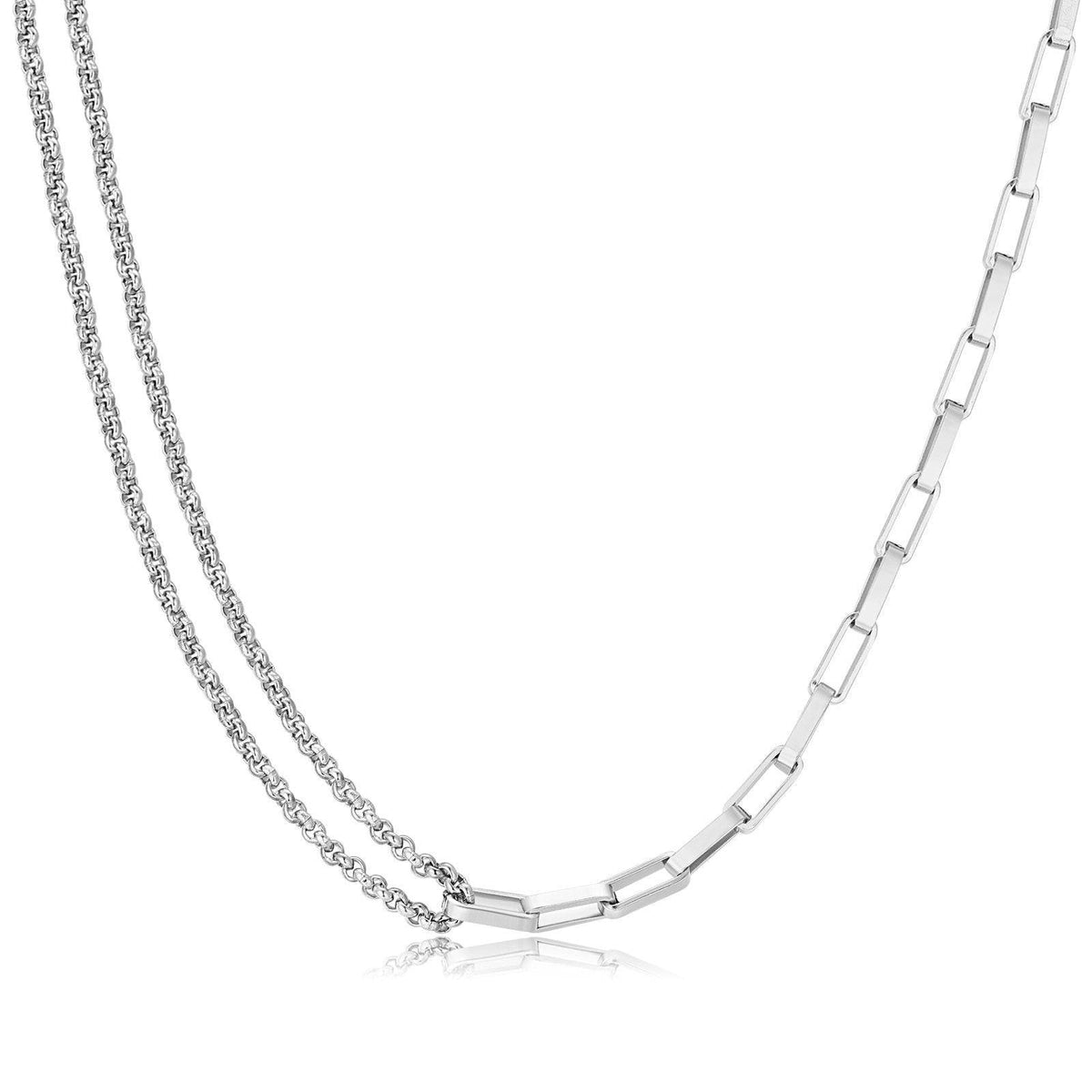 "Dual Design" Necklace - SophiaJewels