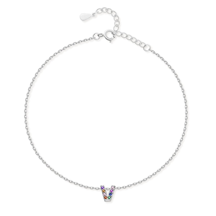 Tobillera Inicial Irisada - LePetiteMarie