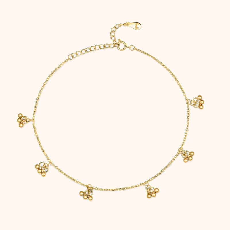 Bracelet de cheville paradisiaque