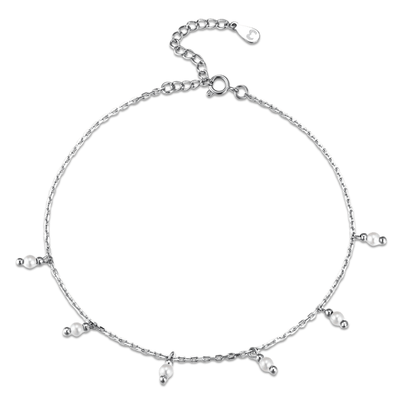 Bracelet de cheville perle Albar