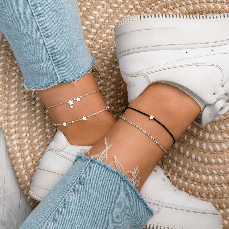 Bracelet de cheville Shiny Star