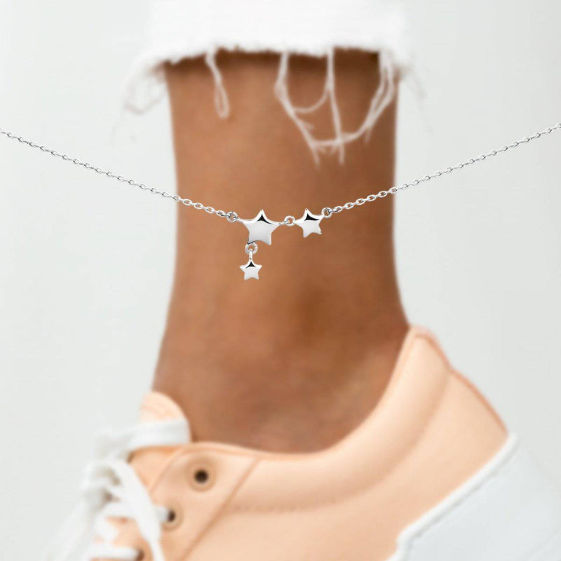 Bracelet de cheville Shiny Star