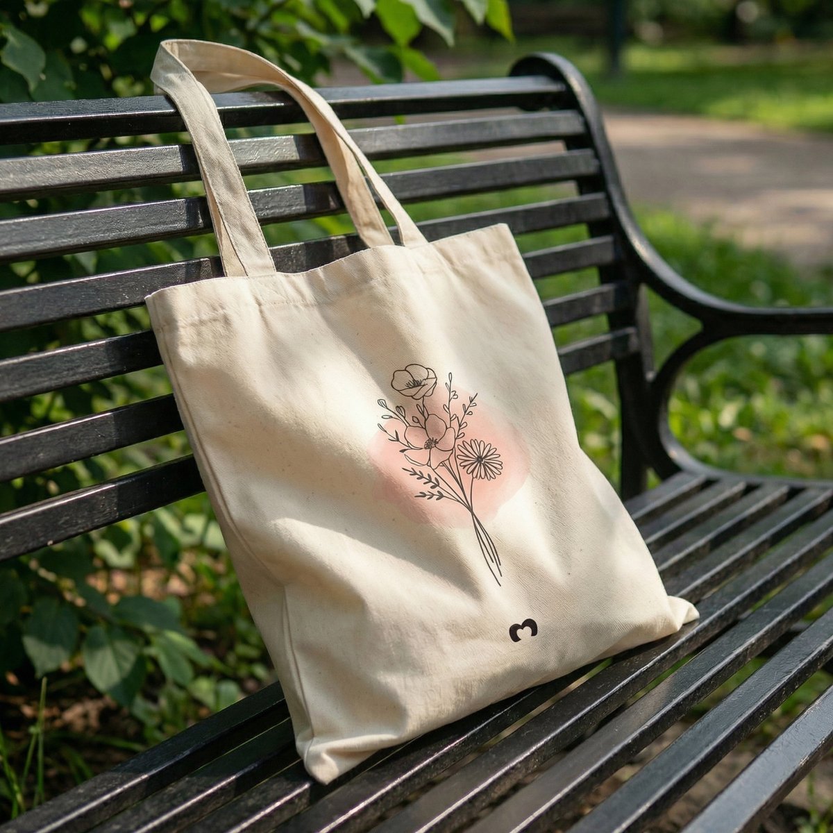 Tote Bag - Flor Acuarela - LePetiteMarie